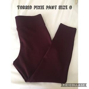 Torrid Pixie Pants Size 0